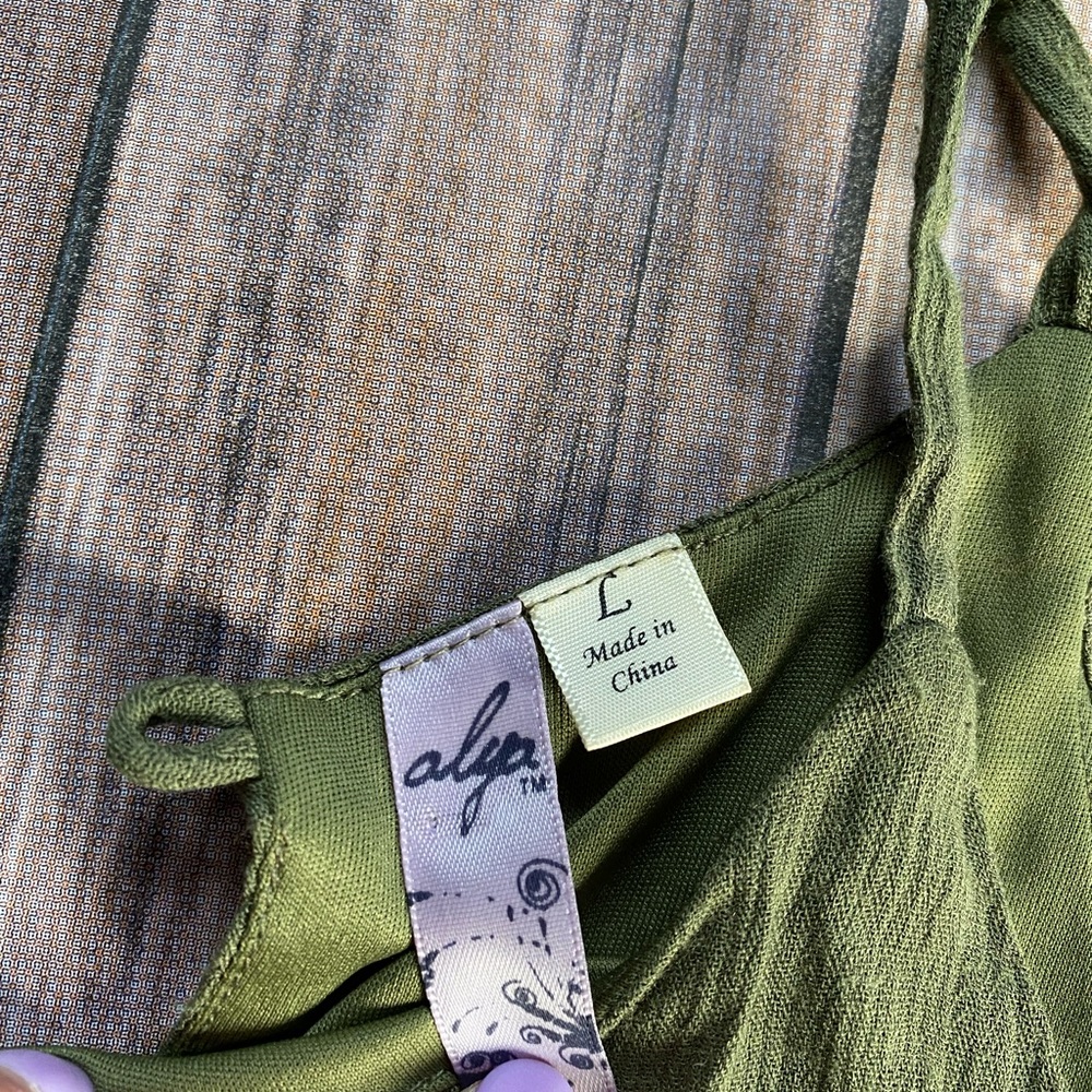 High Neck Layered Cami - Picture 10 of 14